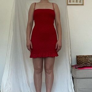 Watermelon print Billabong dress in Medium